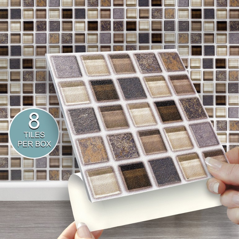 Self Adhesive Wall Tiles For Kitchens, Self Adhesive Glass Tiles